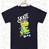 Kids Navy Blue Diano Skate T Shirt