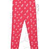 Shell print cotton leggings for girls