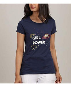 Women regular fit cotton t shirt