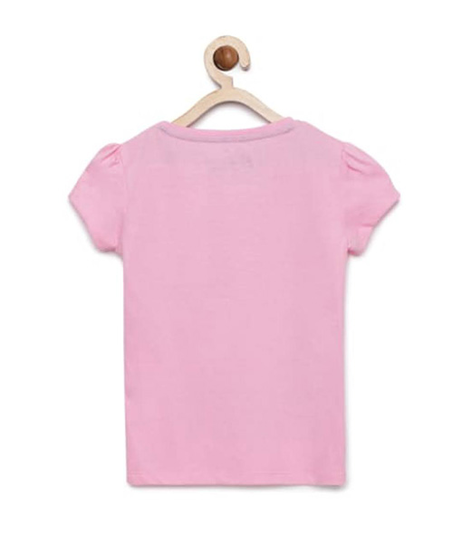 Logo-Print Cotton T-shirt Pink – FOUR Kids