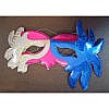 Beautiful three color birthday party wedding party masks mask party masks