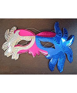 Beautiful three color birthday party wedding party masks mask party masks