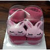 Cotton baby booties with grip