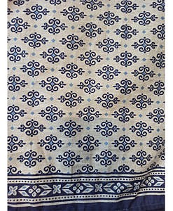 Jaipuri print cotton flared palazzo for women