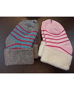 Babies warm towel socks