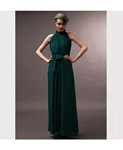 Dark Green maternity party wear maternity photo shoot dress