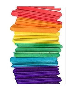 Imported multicolour Ice Cream sticks