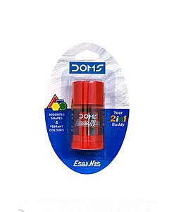 Doms 2 in 1 sharpener eraser