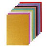 Foam glitter sheets set of 10