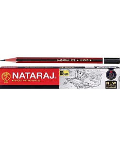 Natraj 621 bold HB pencil set of 10
