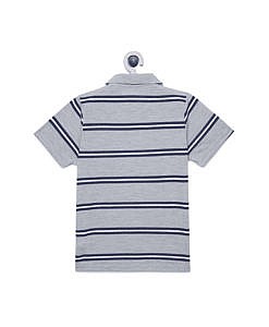 Grey collar t shirt for boys