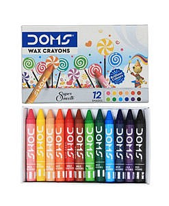 Doms crayon set of 12 Shades