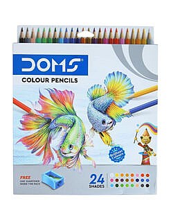 Doms colour pencils 24 shades