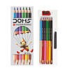 Doms both side colour pencils 12 shades