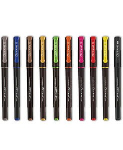 Octane colour burst gel pen set
