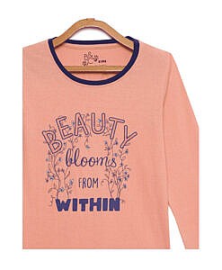 Girls full sleeves cotton T-Shirt