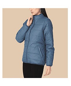 Blue Full sleeves women Jacket