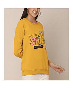 Mustard women sweat shirt