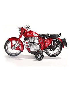 Pull back rugged bullet bike toy (Red)