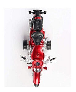 Pull back rugged bullet bike toy (Red)