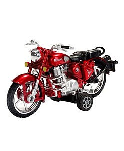 Pull back rugged bullet bike toy (Red)