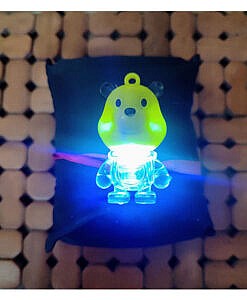 Pooh Bear with Light Rakhi for Rakhsha bandhan, Kids Rakhi