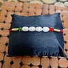 White four beads dhaga rakhi