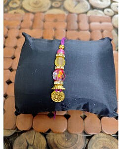 Purple lumba rakhi