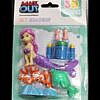 Max Out cute Mermaid eraser set of 4 - Purple