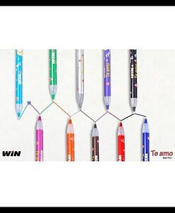 Win Te amo coloured ball pen set of 10