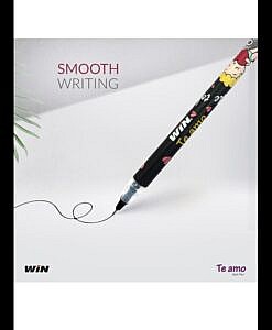 Win Te amo coloured ball pen set of 10