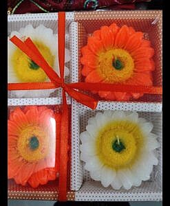 Big flower floating candles