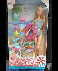 Hello Summer beach doll set