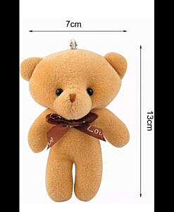 Cute Teddy key chain for keys and Bags