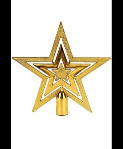 Christmas tree decoration Golden star