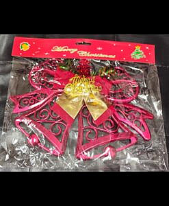 Red Bells for Decorations Christmas Decorations