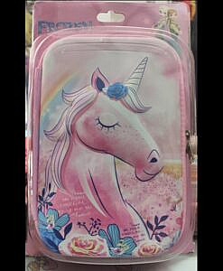 3D Unicorn Pencil Pouch (Pink)