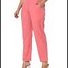 Peach soft pure cotton solid poplin pants (Export Quality)