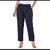 Navy Blue soft pure cotton solid poplin pants (Export Quality)