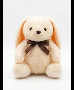 High quality plush cute bunny soft stuffed toy with bow