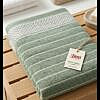 Sea green full length cotton bath towel
