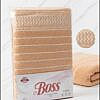 Peach full length cotton bath towel