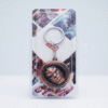Copper rotating Thanos Face Avengers villion Key chain.