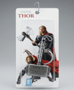 Marvel Thor hammer Key chain (Silver)