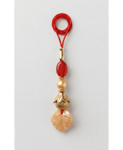 Red two leaf lumba rakhi