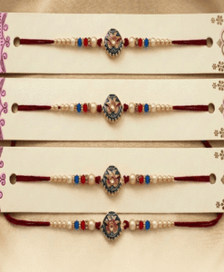 Blue kalash rakhi